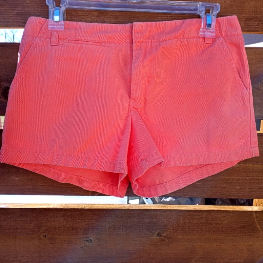 J Crew Coral preppy shorts sz. 2